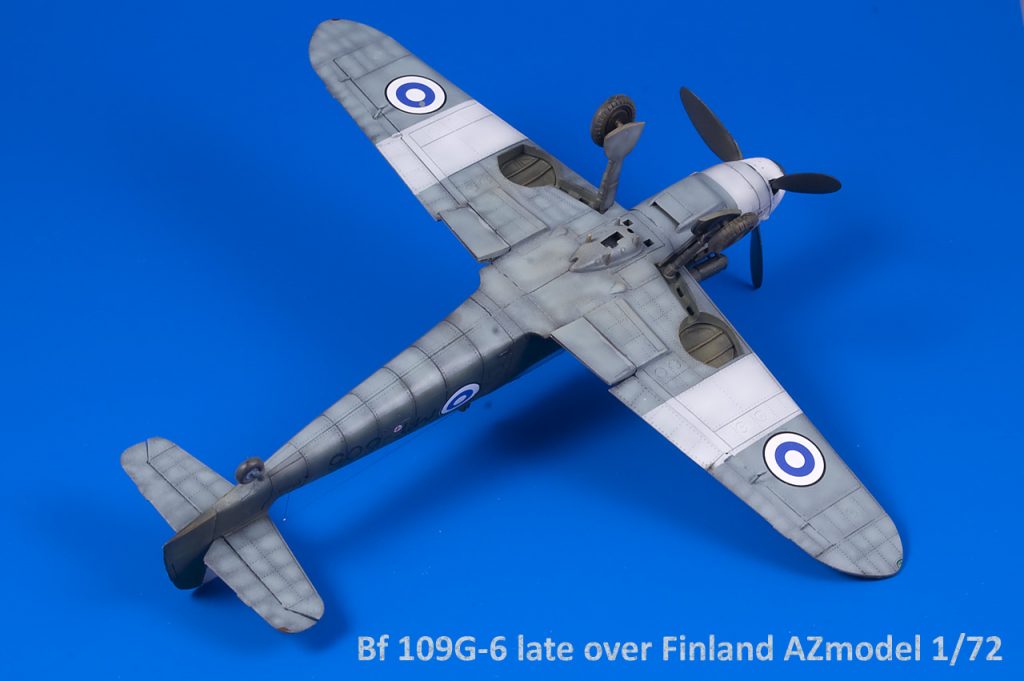 BF 109G-6 late over Finland AZmodel 1/72